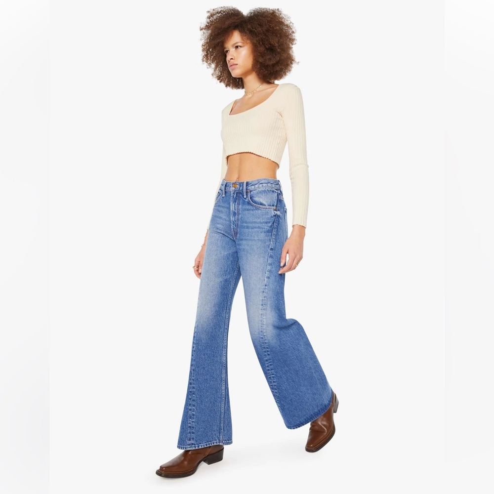 MOTHER SNACKS! The Lemon Twist Denim